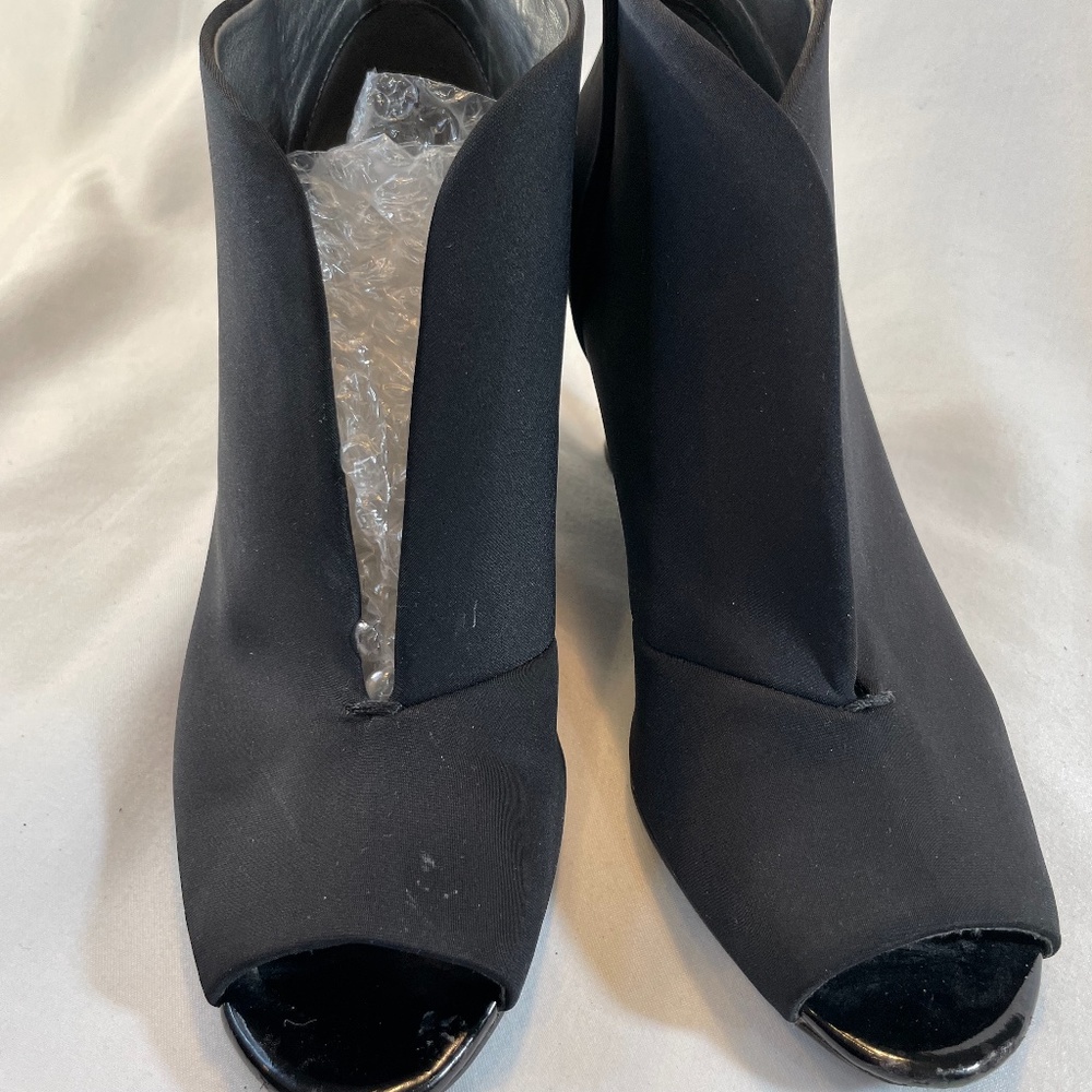 Black booties by Bandolino